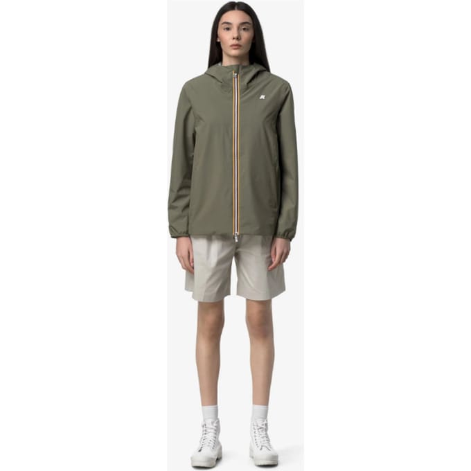marguerite stretch poly jersey vrouw K-way K8138PW-V15 Groen