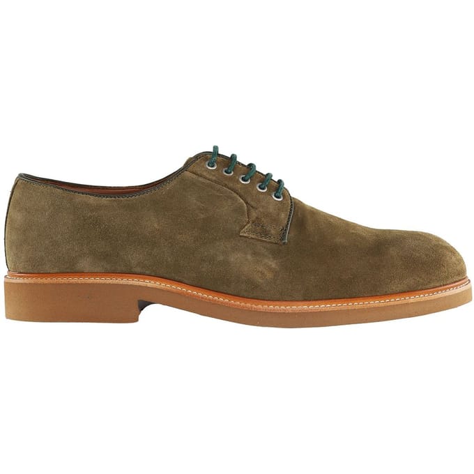 Hackett Chino Eyelet Blucher Heren Bruin Schoenen