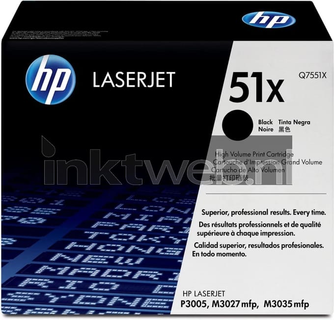 HP 51X zwart (Origineel Hoge Capaciteit)