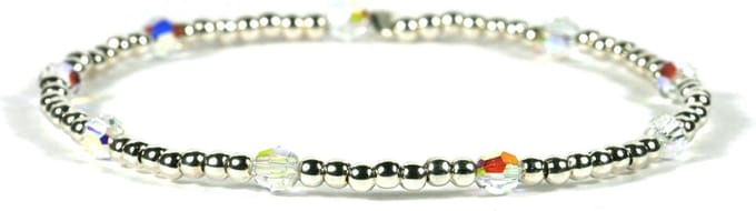 Heaven Eleven - 925 Zilver 2,5mm - swarovski - 16,75cm