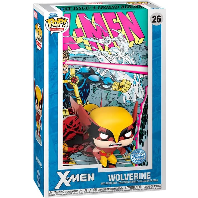 Beeldje Funko POP Comic Cover Marvel X-Men Wolverine Exclusive