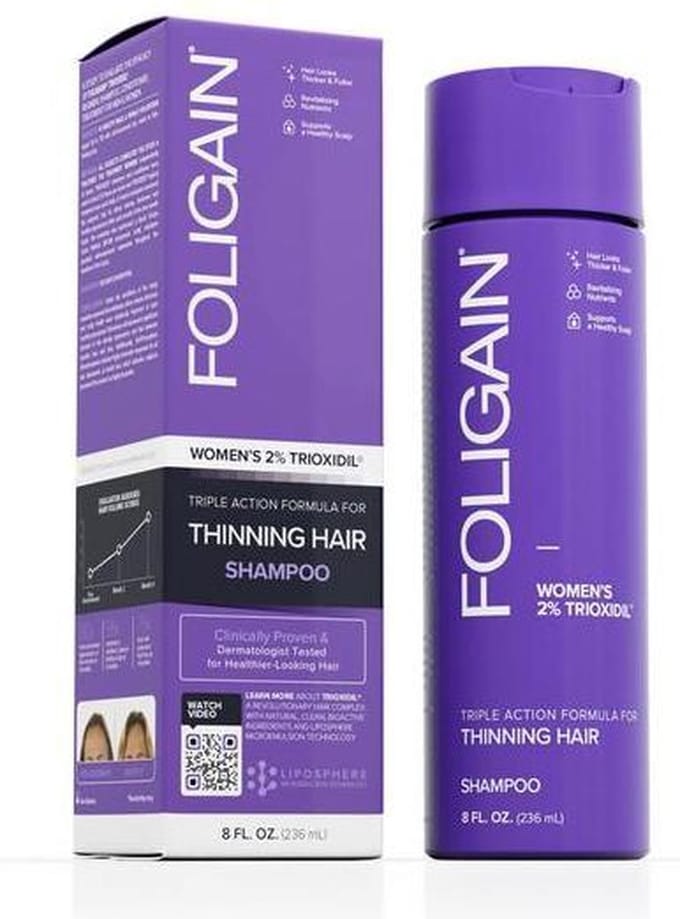FOLIGAIN – Anti-Haaruitval Shampoo voor Vrouwen – 236 ml