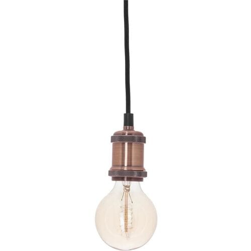 Atmosphera Nyl Hanglamp - Koperkleurig metaal, 5 cm