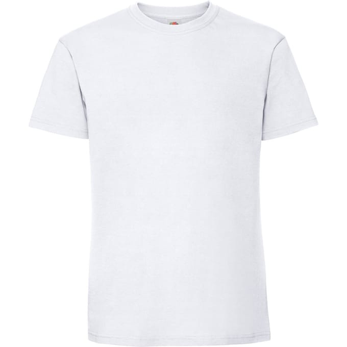 Fruit of the Loom Unisex volwassen Iconic 190 T-Shirt (Wit)