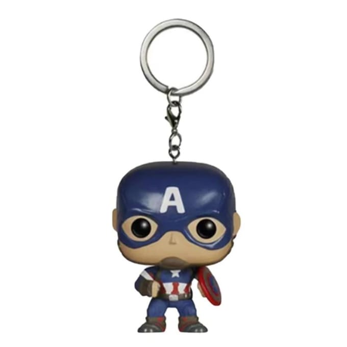 hete Marvel Spider Man Creatieve Student Sleutelhanger Hanger Anime Periferie Mannen Auto Sleutelhanger Mode Vrouwen Tas Accessoires Leuke Cadeaus 4cm blue