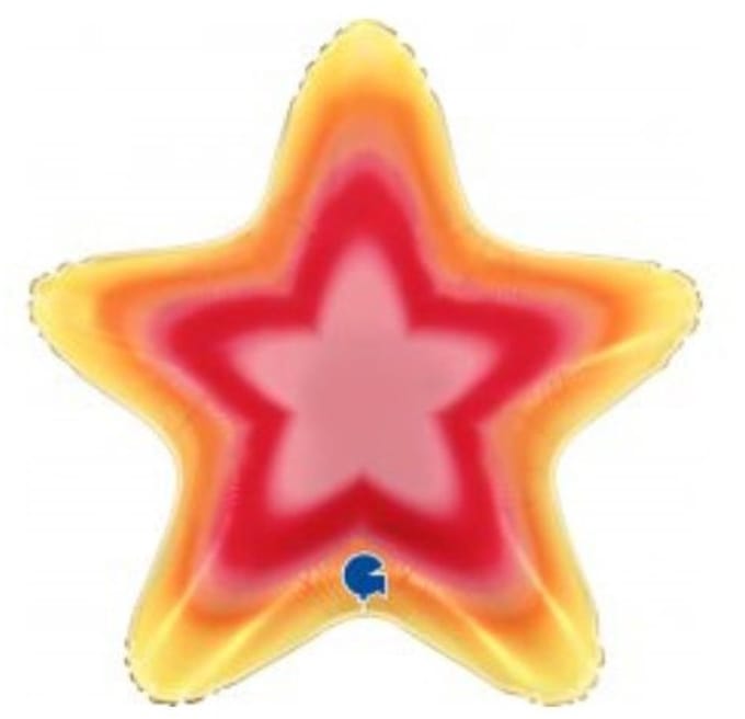 Folieballon ster aura Grabo - 20 inch