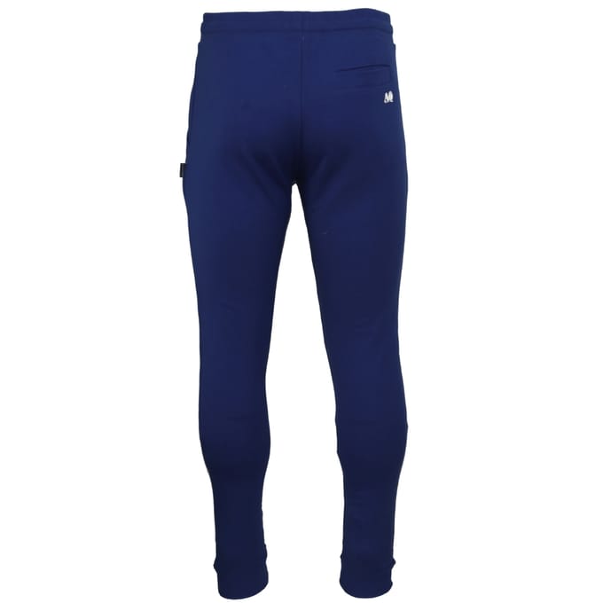 Aquascutum marineblauwe joggingbroek met logo