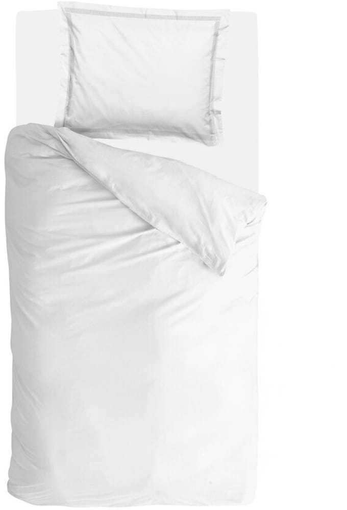 Walra Dekbedovertrek Classic Elegance - 140x220 - 100% Katoen (BCI) - Wit