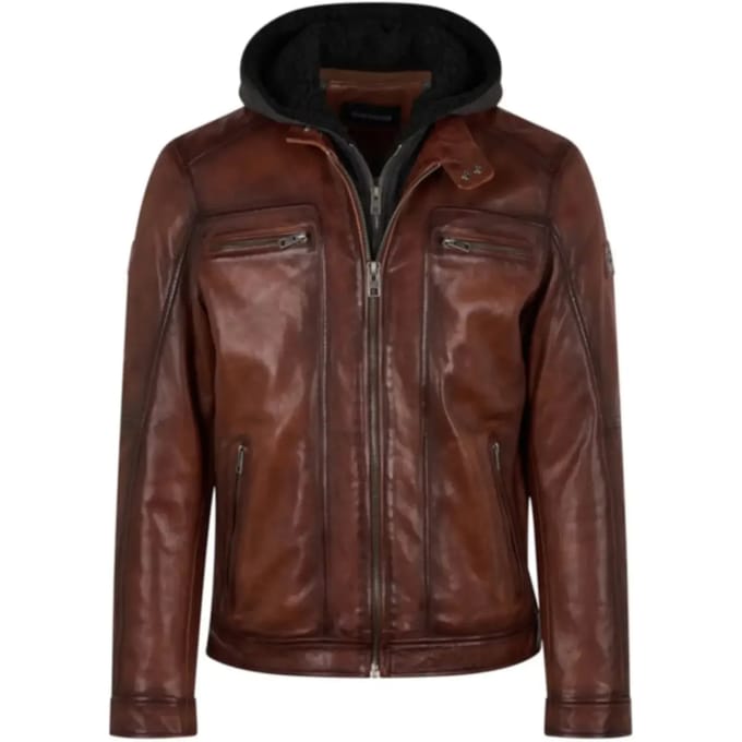 Leren jas Oakwood Drink