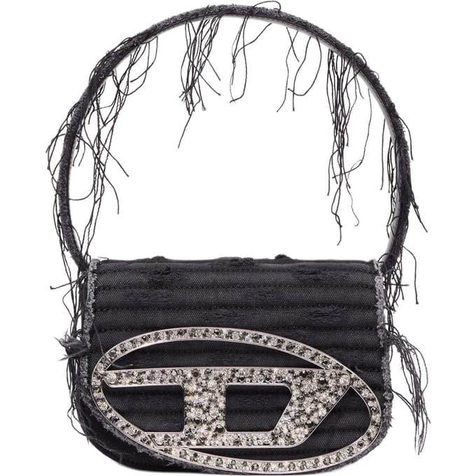 Sac à Bandoulière Diesel 1DR Noir Femme Sacs à Bandoulière X08396-P6319-T8013 Basic Set (Bag+Dust Bag) gray