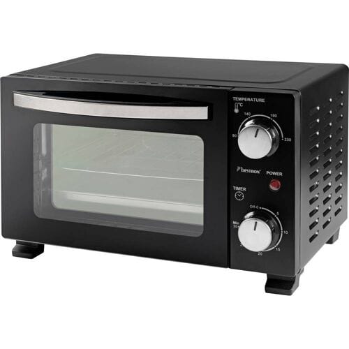 Bestron AOV10 Minioven Grillfunctie, Controlelampje, Timerfunctie 10 l