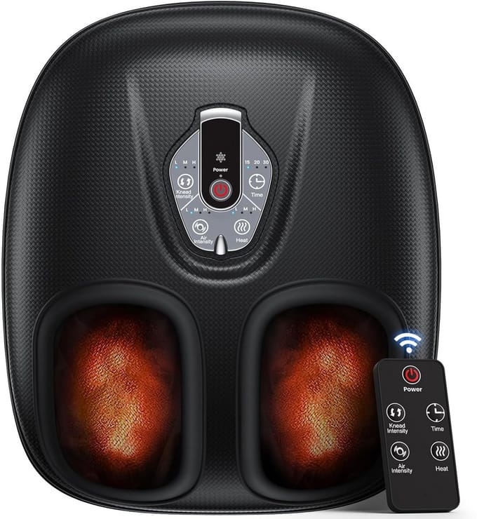 ApexArte® Voetmassage Apparaat Bloedsomloop - Massage Apparaat - Onstpanning - Zwart