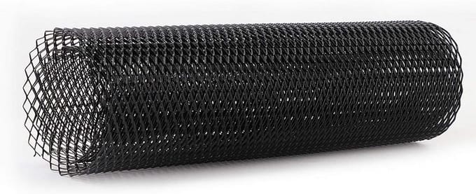 Universeel Aluminium Grill Rooster voor Auto's, Zwart Gaas Net