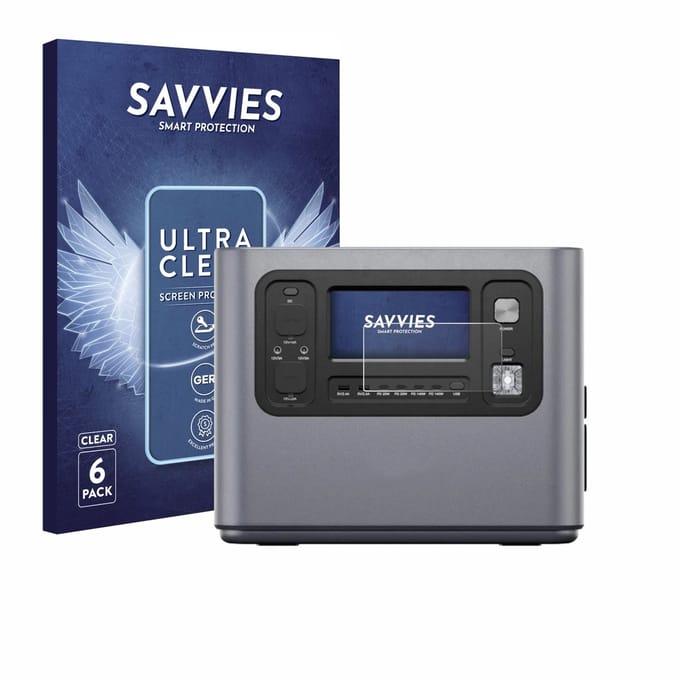 Savvies - Screenprotector voor Aferiy P280 - Folie Beschermfolie transparant 6 Stuks