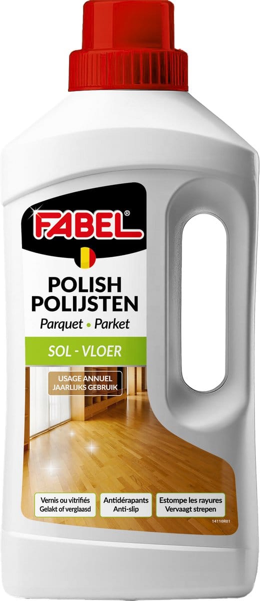 Fabel - Parket Polish - Geeft optimale bescherming, glans en anti slip - 1 L