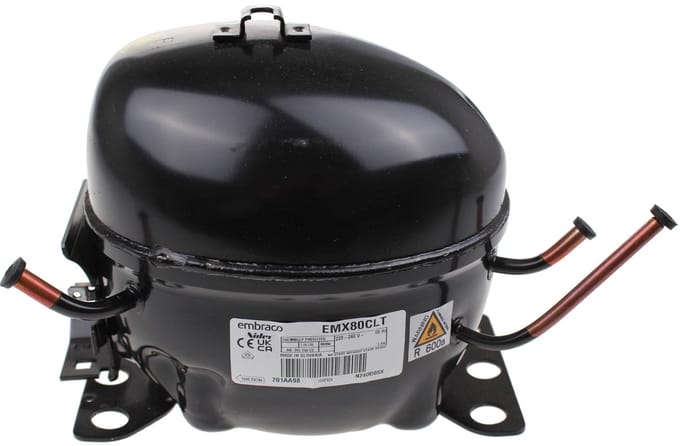 WHIRLPOOL - COMPRESSOR EMX80CLT - R600A - 1/3HP (213W) - C00633986