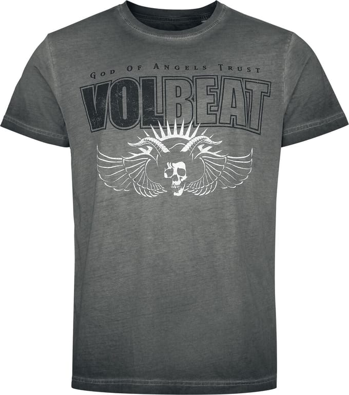Volbeat T-shirt - Logo - S tot 4XL - voor Mannen - grijs