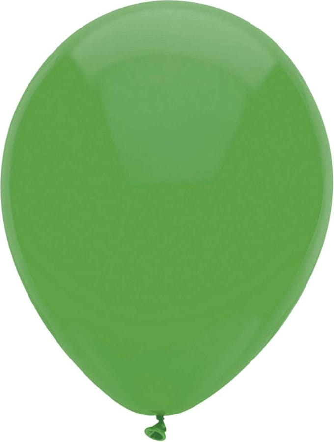 Ballonnen Donker Groen : 10 Stuks