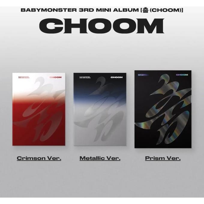 BABYMONSTER - [CHOOM] 3e Mini-album CRIMSON