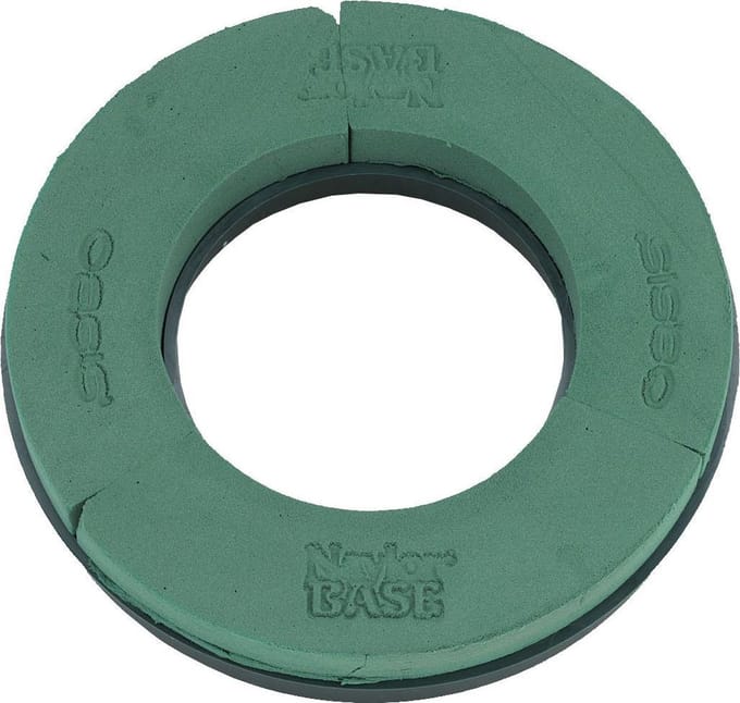 Oasis Naylorbase krans 25cm | 2 stuks