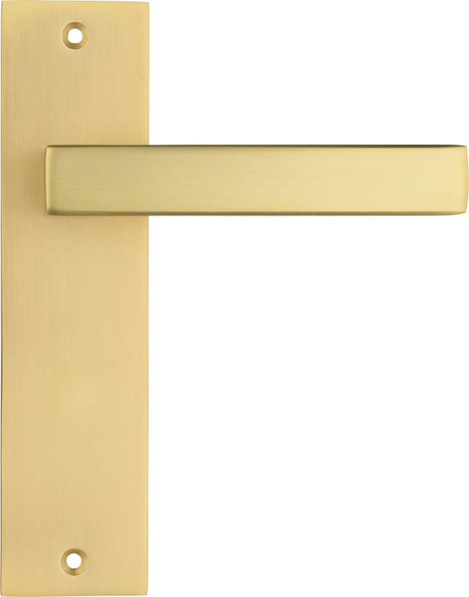 Ostiumhome® - Deurbeslag- Deurklink op kort schild - Mat Goud - Avola