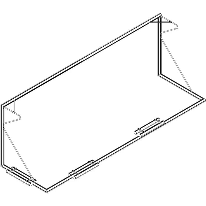 Aluminium ballastgewicht - 11-a-side voetbaldoel Powershot