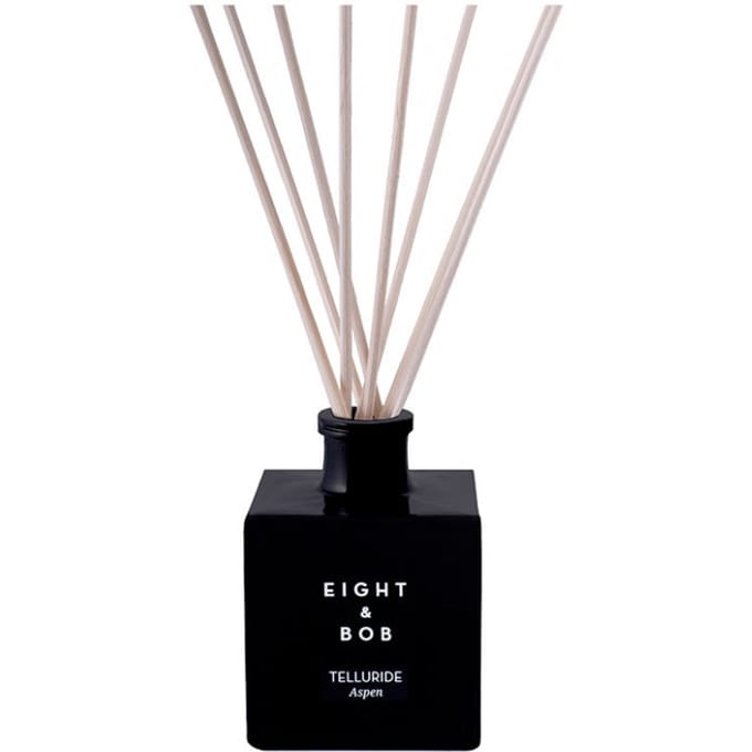 Eight & Bob Home Fragrance Reed Diffuser 2x Geurstokjes Telluride Aspen