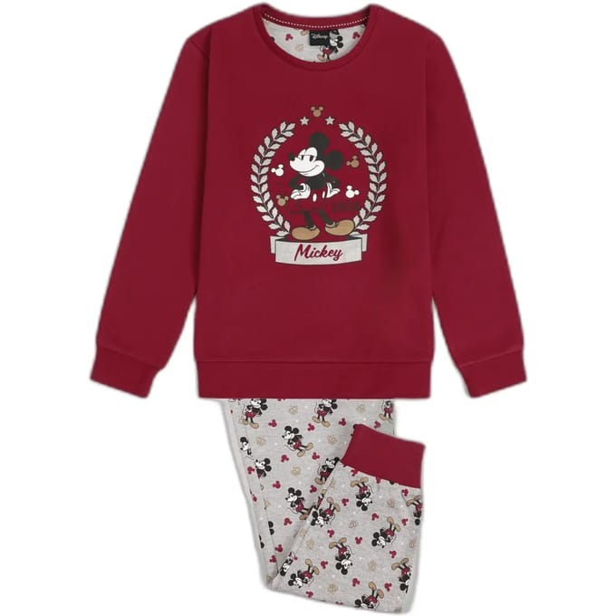 Meisjes pyjama met lange mouwen Disney King Mickey