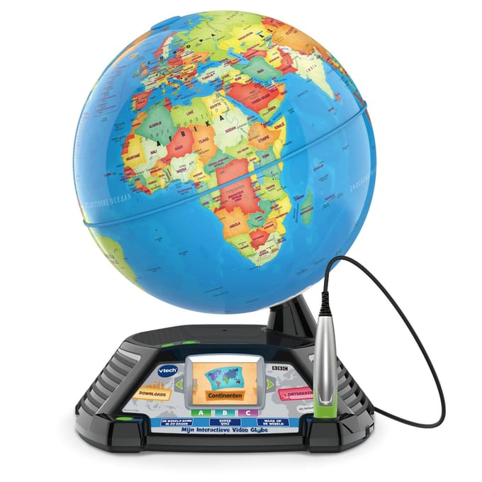 VTech Mijn Interactieve Video Globe - Educatief Speelgoed - Kinderspeelgoed