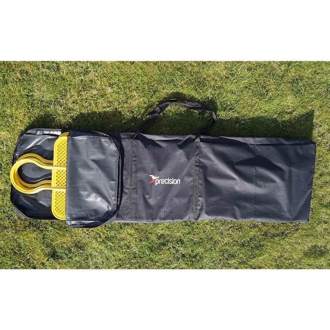 Precision - Draagtas voor 5 vrijetrap poppen - Polyester - Zwart