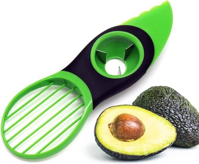 Avocado snijder - Avocado ontpitter - Avocado - Mes - Avocado mes
