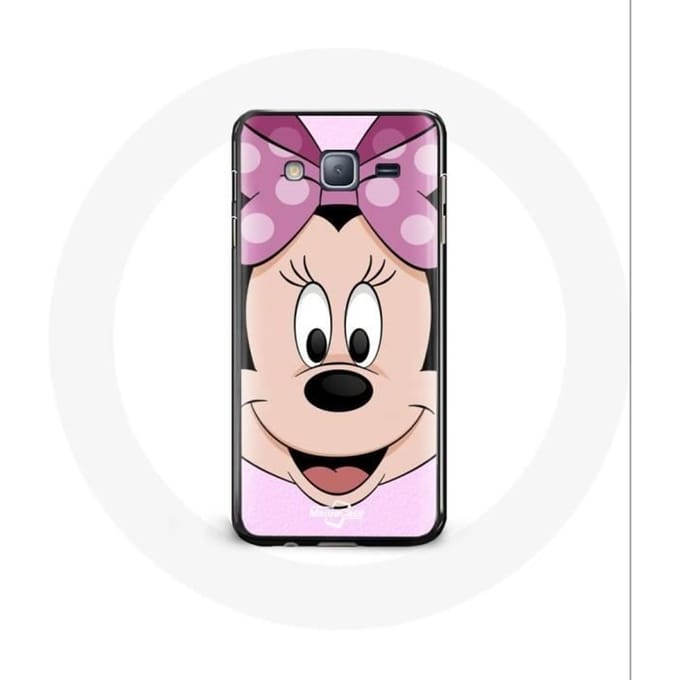 Coque - Minnie Mouse - Samsung Galaxy J3 2016 - Rose - Souple - Dessin animé rose