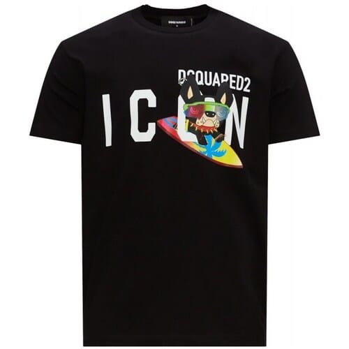 T-shirt homme DSQUARED2 icon - Taille: XXL white