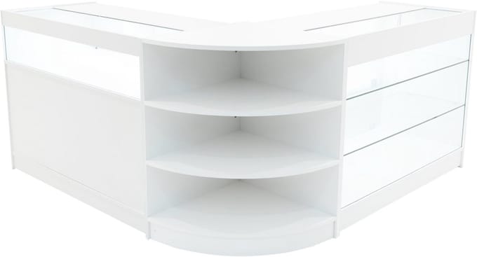 Demeter led-winkeltoonbankset - wit - k1200/b1200/lm60