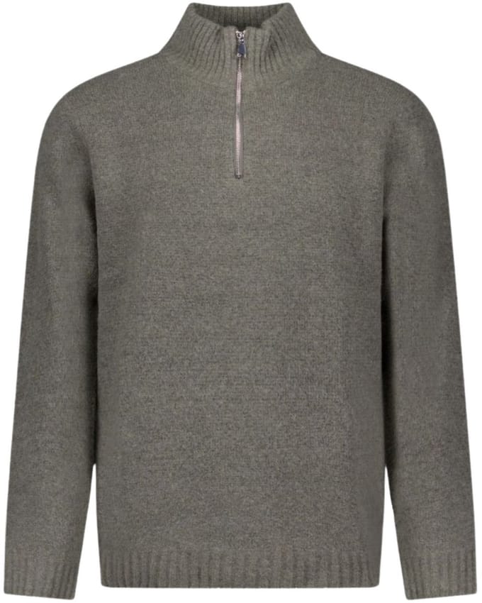 Airforce Kai Quarter Zip Casual sweater heren Antraciet M