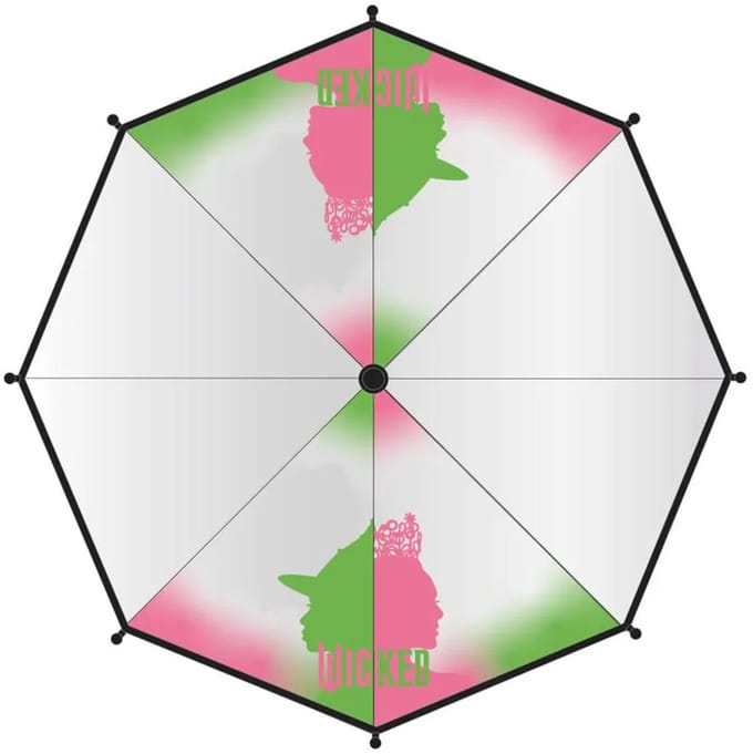 Cerda Universal Wicked Paraplu Transparant