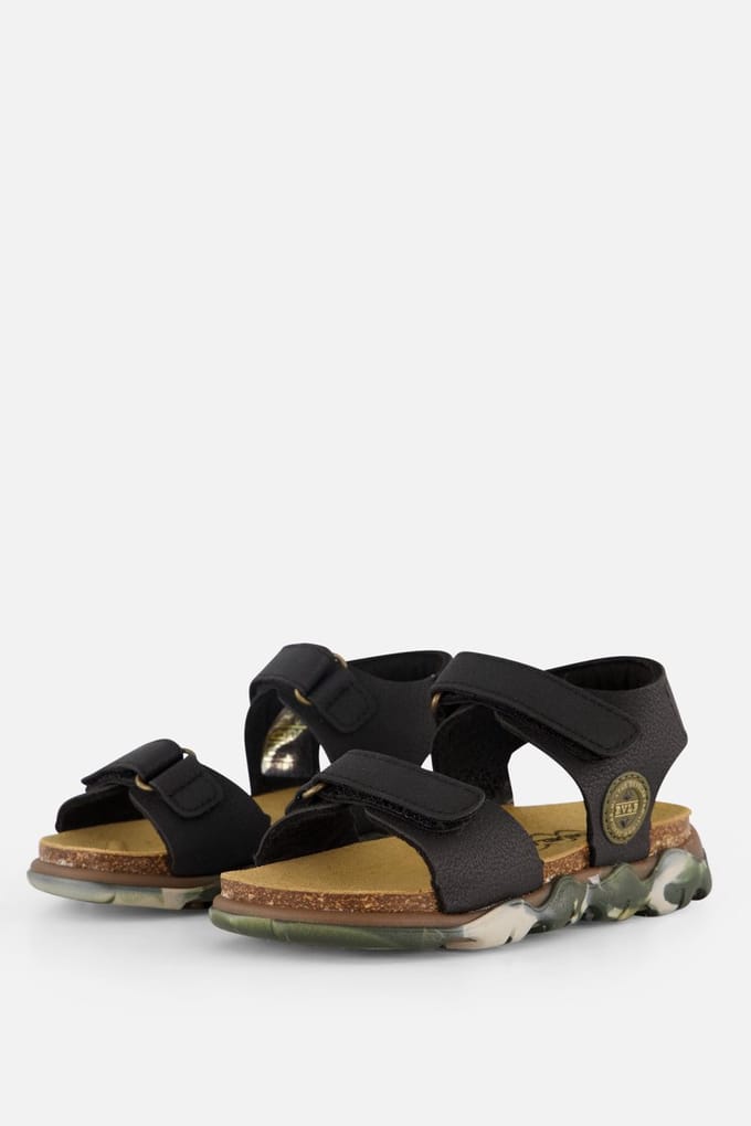 Develab Sandalen zwart Imitatieleer - Maat 26