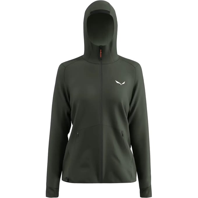 Damesjack met capuchon Salewa Puez Merino