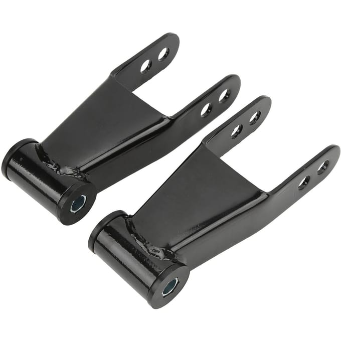 2 stuks Hefbeugel 2 inch Verstelbaar Legeringsstaal Vervanging voor Jeep Cherokee XJ 1984-2001 black