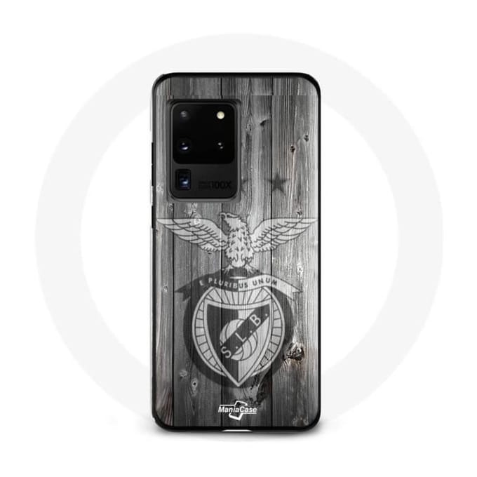 Samsung Galaxy S20 Ultra hoesje slb benfica grijze achtergrond