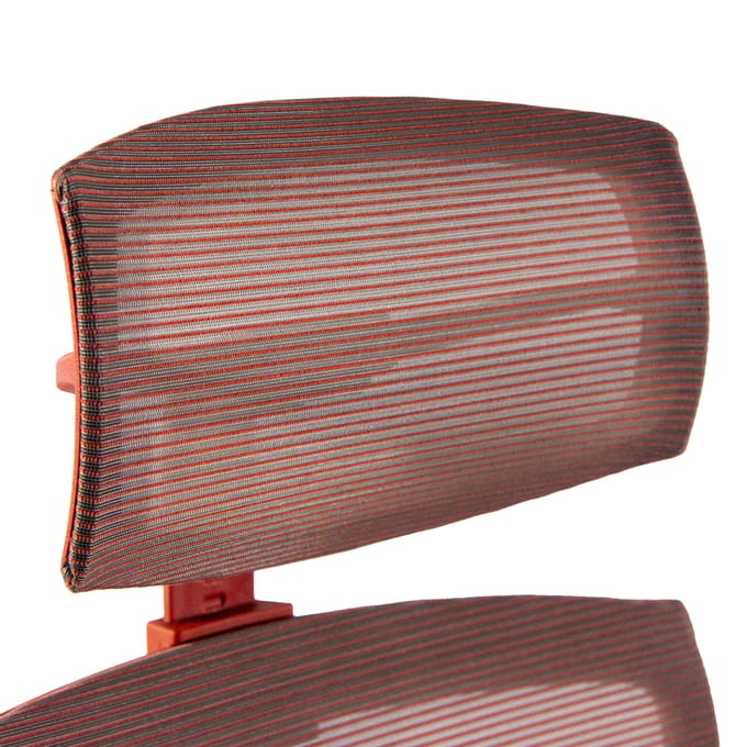 Hoofdsteun voor bureaustoel / draaistoel COLORE rood hjh OFFICE