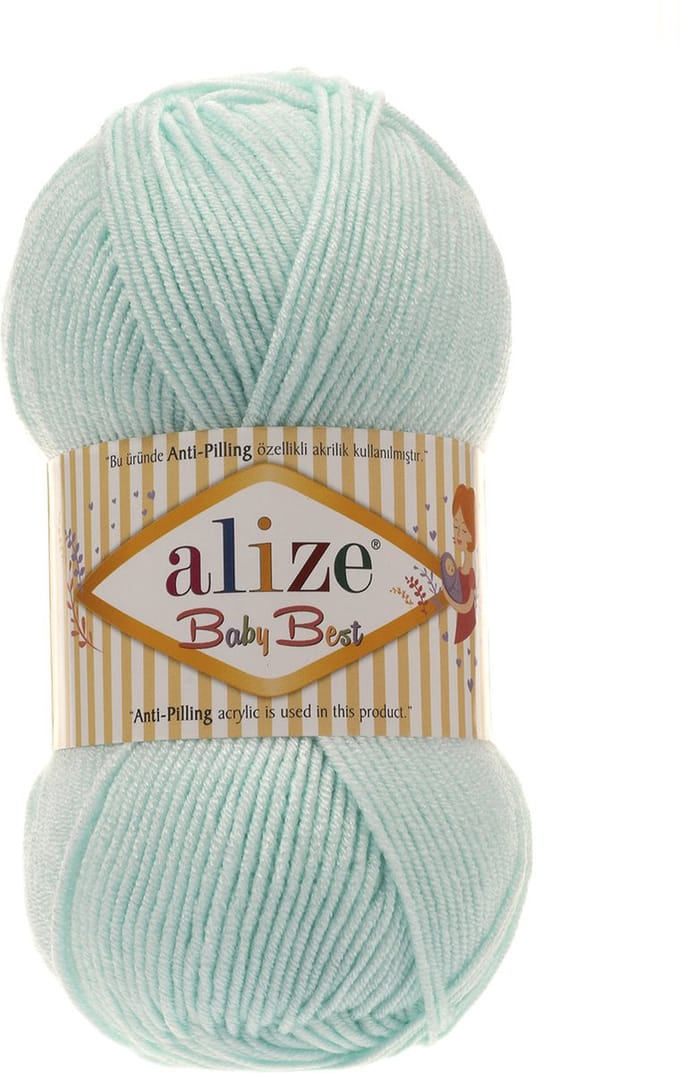 Alize Baby Best 19 Water Green Pakket 5 Bollen 500 Gram