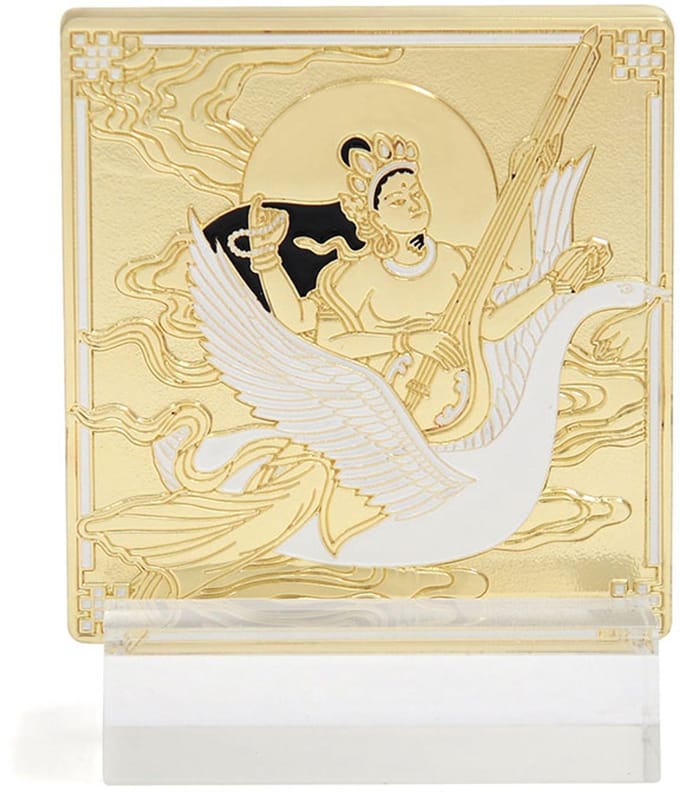 Beeld Mini Saraswati Plaque