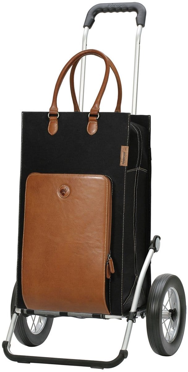 Andersen Shopper Koninklijke Charu winkelwagen 57 cm - 43 L - braun