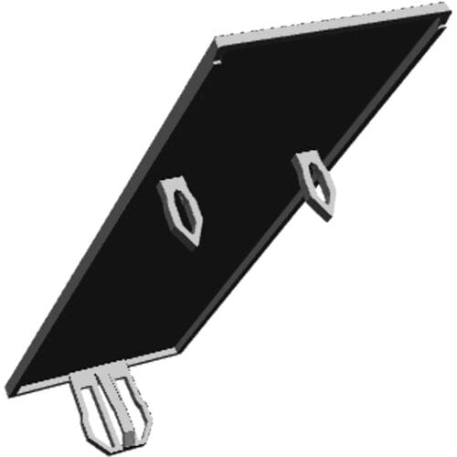 AEG deksel, scharnier, boven, 7802, 130x42mm 140167460025