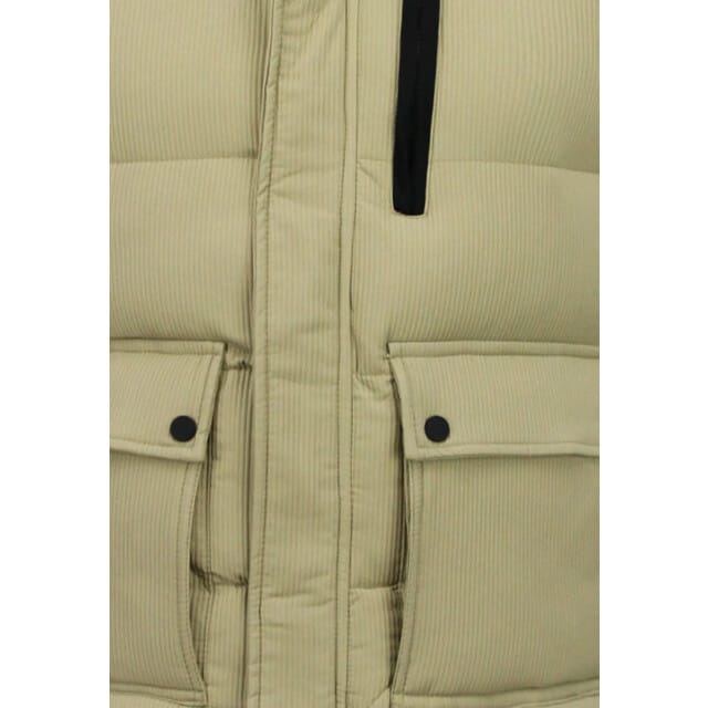 Bodywarmer Heren Outdoor - Heren Bodywarmer met Capuchon - 901- Beige