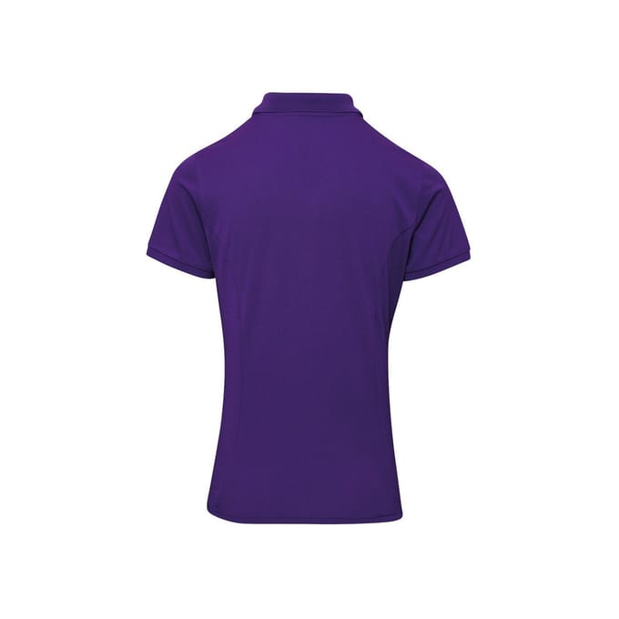 Premier Dames/Dames Coolchecker Plus Poloshirt (Paars)