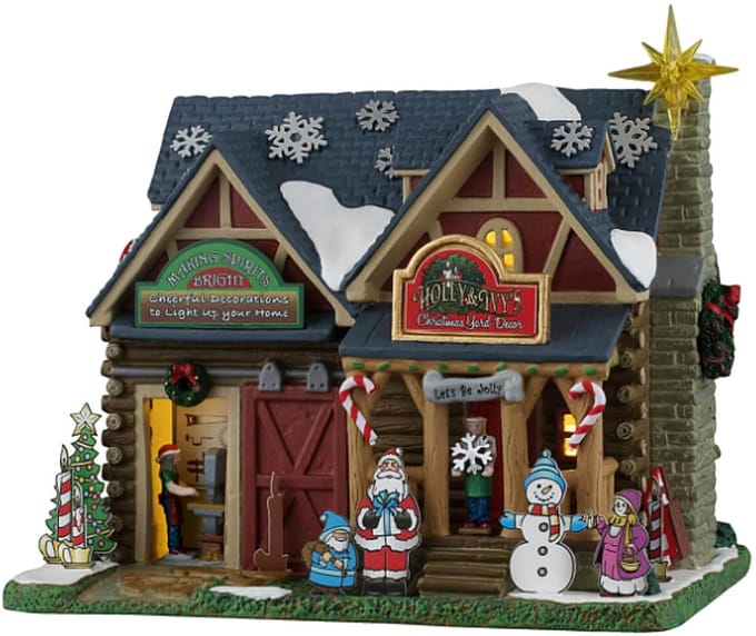 Lemax - Holly & Ivy's Christmas Yard Decor