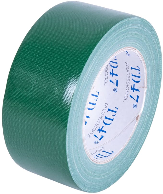TD47 Professional Gaffa Tape 50mm x 25m Groen
