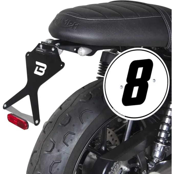 Motorfiets kentekenplaathouder Barracuda Triumph Street Twin